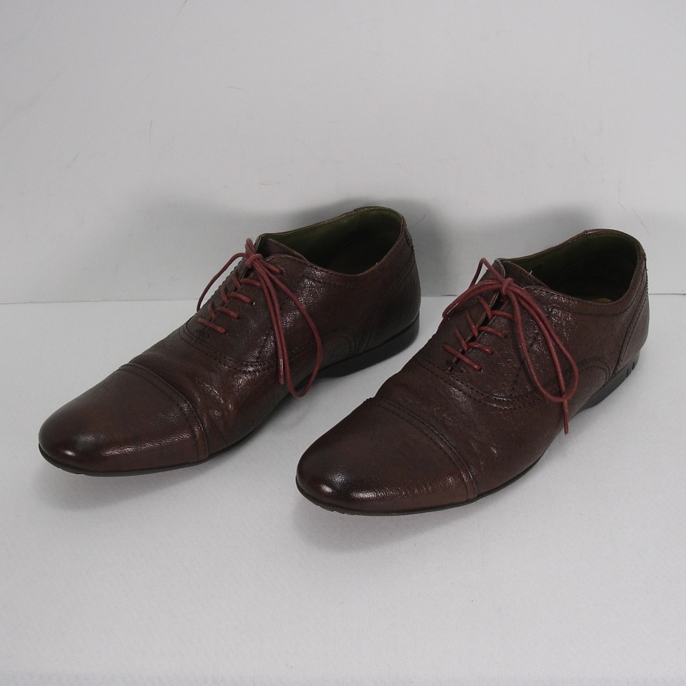 BASE LONDON MEZZO LEATHER CAP TOE OXFORD 43